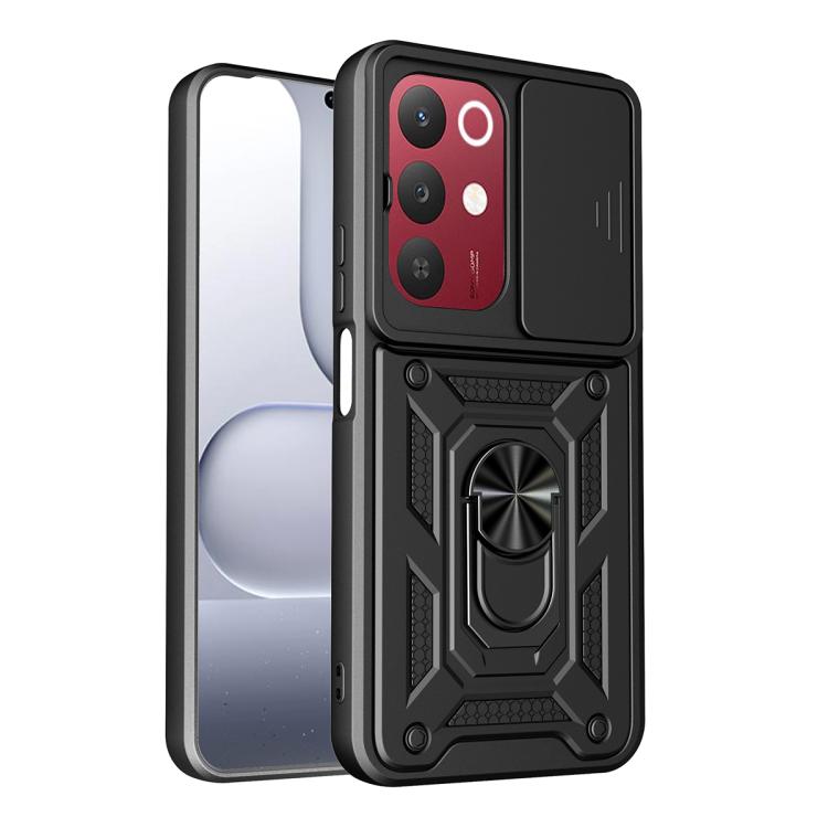 Sliding Camera Cover Design TPU+PC Phone Case, For Realme P4 Power 5G, For Realme C83 5G, For Realme 16 5G, For Realme 16 Pro+ 5G Global, For Realme 16 Pro / 16 Pro+ 5G, For Realme P4x 5G India, For Realme C71 India / Note 70T 4G                       ...