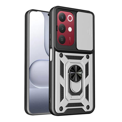 Sliding Camera Cover Design TPU+PC Phone Case, For Realme P4 Power 5G, For Realme C83 5G, For Realme 16 5G, For Realme 16 Pro+ 5G Global, For Realme 16 Pro / 16 Pro+ 5G, For Realme P4x 5G India, For Realme C71 India / Note 70T 4G                       ...