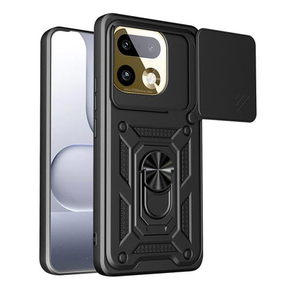 Sliding Camera Cover Design TPU+PC Phone Case, For Realme P4 Power 5G, For Realme C83 5G, For Realme 16 5G, For Realme 16 Pro+ 5G Global, For Realme 16 Pro / 16 Pro+ 5G, For Realme P4x 5G India, For Realme C71 India / Note 70T 4G                       ...