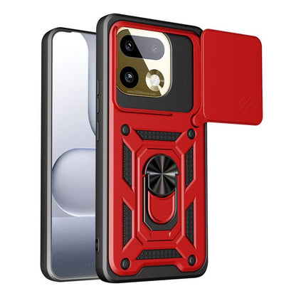 Sliding Camera Cover Design TPU+PC Phone Case, For Realme P4 Power 5G, For Realme C83 5G, For Realme 16 5G, For Realme 16 Pro+ 5G Global, For Realme 16 Pro / 16 Pro+ 5G, For Realme P4x 5G India, For Realme C71 India / Note 70T 4G                       ...