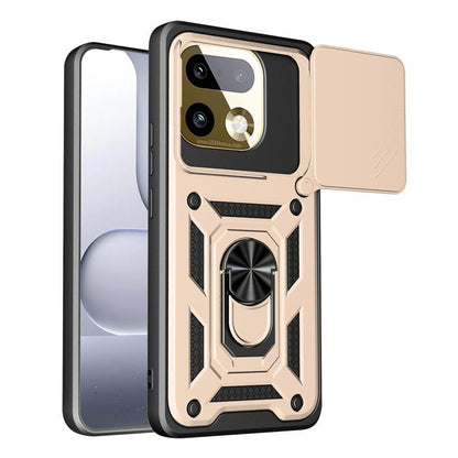 Sliding Camera Cover Design TPU+PC Phone Case, For Realme P4 Power 5G, For Realme C83 5G, For Realme 16 5G, For Realme 16 Pro+ 5G Global, For Realme 16 Pro / 16 Pro+ 5G, For Realme P4x 5G India, For Realme C71 India / Note 70T 4G                       ...