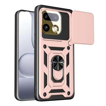 Sliding Camera Cover Design TPU+PC Phone Case, For Realme P4 Power 5G, For Realme C83 5G, For Realme 16 5G, For Realme 16 Pro+ 5G Global, For Realme 16 Pro / 16 Pro+ 5G, For Realme P4x 5G India, For Realme C71 India / Note 70T 4G                       ...