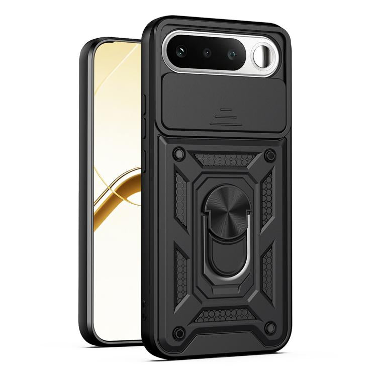 Sliding Camera Cover Design TPU+PC Phone Case, For Realme 16T 5G, For Realme C100i / C100x 4G, For Realme C100 4G, For Realme P4 Power 5G, For Realme C83 5G, For Realme 16 5G, For Realme 16 Pro+ 5G Global, For Realme 16 Pro / 16 Pro+ 5G                ...