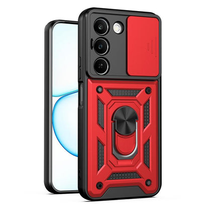 Sliding Camera Cover Design TPU+PC Phone Case, For Realme 16T 5G, For Realme C100i / C100x 4G, For Realme C100 4G, For Realme P4 Power 5G, For Realme C83 5G, For Realme 16 5G, For Realme 16 Pro+ 5G Global, For Realme 16 Pro / 16 Pro+ 5G                ...