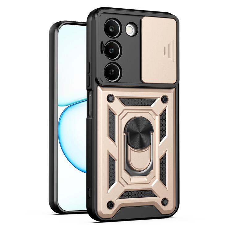 Sliding Camera Cover Design TPU+PC Phone Case, For Realme 16T 5G, For Realme C100i / C100x 4G, For Realme C100 4G, For Realme P4 Power 5G, For Realme C83 5G, For Realme 16 5G, For Realme 16 Pro+ 5G Global, For Realme 16 Pro / 16 Pro+ 5G                ...