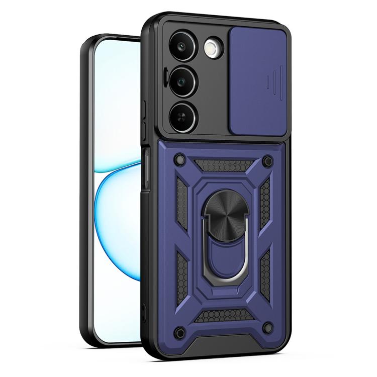 Sliding Camera Cover Design TPU+PC Phone Case, For Realme 16T 5G, For Realme C100i / C100x 4G, For Realme C100 4G, For Realme P4 Power 5G, For Realme C83 5G, For Realme 16 5G, For Realme 16 Pro+ 5G Global, For Realme 16 Pro / 16 Pro+ 5G                ...