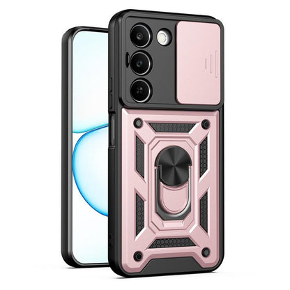 Sliding Camera Cover Design TPU+PC Phone Case, For Realme 16T 5G, For Realme C100i / C100x 4G, For Realme C100 4G, For Realme P4 Power 5G, For Realme C83 5G, For Realme 16 5G, For Realme 16 Pro+ 5G Global, For Realme 16 Pro / 16 Pro+ 5G                ...