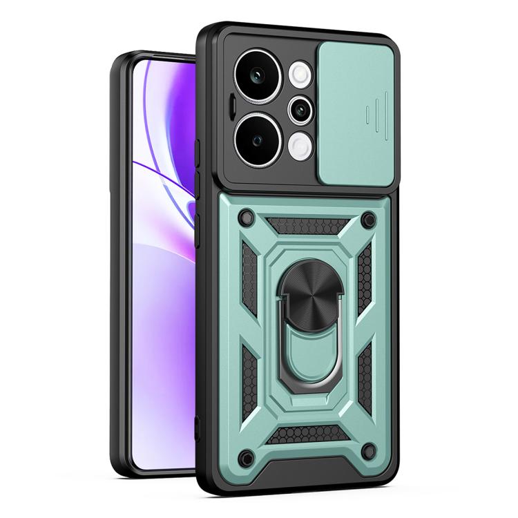 Sliding Camera Cover Design TPU+PC Phone Case, For Realme 16T 5G, For Realme C100i / C100x 4G, For Realme C100 4G, For Realme P4 Power 5G, For Realme C83 5G, For Realme 16 5G, For Realme 16 Pro+ 5G Global, For Realme 16 Pro / 16 Pro+ 5G                ...