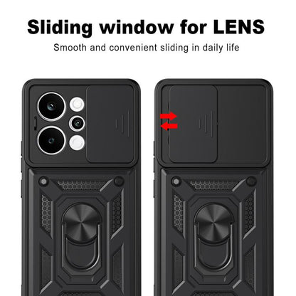 Sliding Camera Cover Design TPU+PC Phone Case, For Realme P4 Power 5G, For Realme C83 5G, For Realme 16 5G, For Realme 16 Pro+ 5G Global, For Realme 16 Pro / 16 Pro+ 5G, For Realme P4x 5G India, For Realme C71 India / Note 70T 4G                       ...