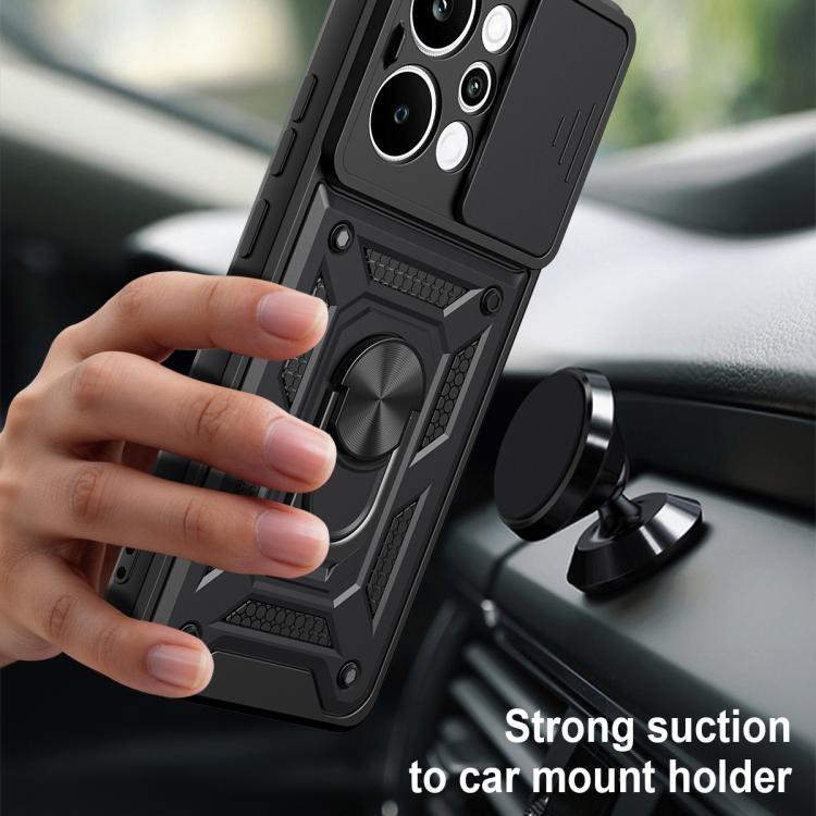 Sliding Camera Cover Design TPU+PC Phone Case, For Realme P4 Power 5G, For Realme C83 5G, For Realme 16 5G, For Realme 16 Pro+ 5G Global, For Realme 16 Pro / 16 Pro+ 5G, For Realme P4x 5G India, For Realme C71 India / Note 70T 4G                       ...
