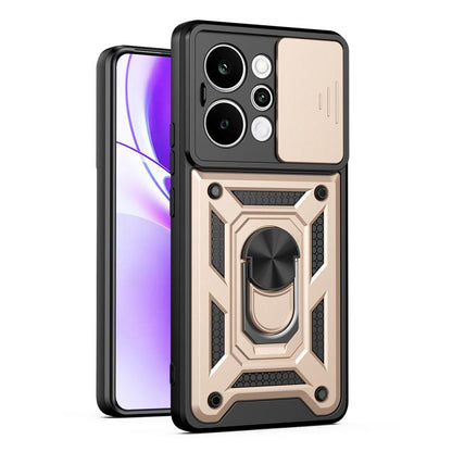 Sliding Camera Cover Design TPU+PC Phone Case, For Realme 16T 5G, For Realme C100i / C100x 4G, For Realme C100 4G, For Realme P4 Power 5G, For Realme C83 5G, For Realme 16 5G, For Realme 16 Pro+ 5G Global, For Realme 16 Pro / 16 Pro+ 5G                ...