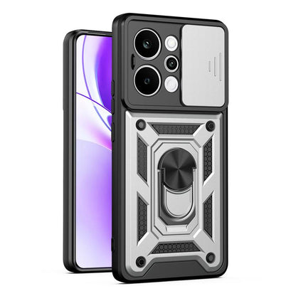 Sliding Camera Cover Design TPU+PC Phone Case, For Realme 16T 5G, For Realme C100i / C100x 4G, For Realme C100 4G, For Realme P4 Power 5G, For Realme C83 5G, For Realme 16 5G, For Realme 16 Pro+ 5G Global, For Realme 16 Pro / 16 Pro+ 5G                ...