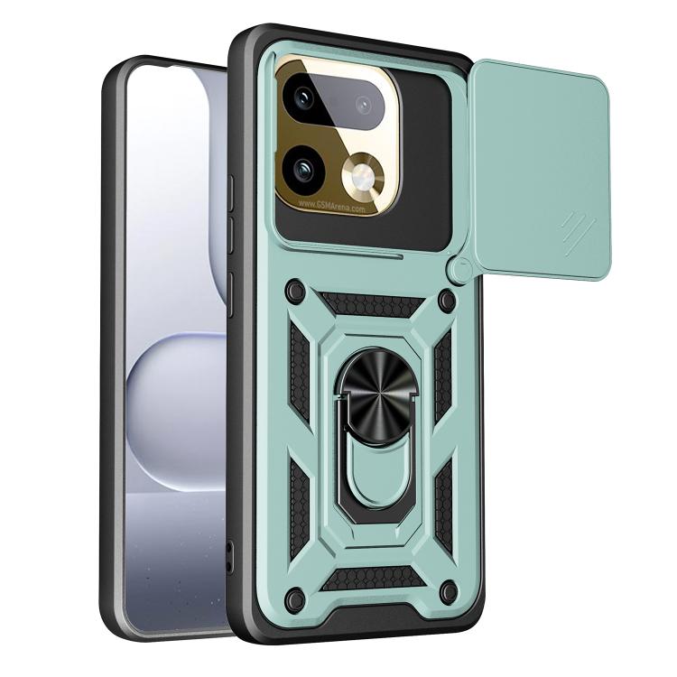 Sliding Camera Cover Design TPU+PC Phone Case, For Realme P4 Power 5G, For Realme C83 5G, For Realme 16 5G, For Realme 16 Pro+ 5G Global, For Realme 16 Pro / 16 Pro+ 5G, For Realme P4x 5G India, For Realme C71 India / Note 70T 4G                       ...