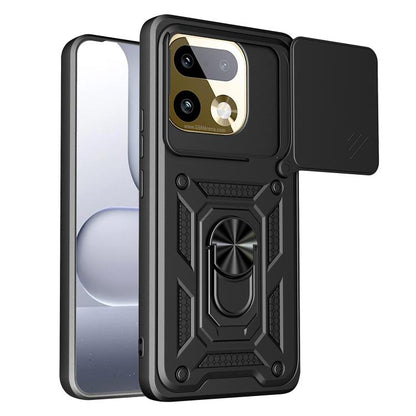 Sliding Camera Cover Design TPU+PC Phone Case, For Realme P4 Power 5G, For Realme C83 5G, For Realme 16 5G, For Realme 16 Pro+ 5G Global, For Realme 16 Pro / 16 Pro+ 5G, For Realme P4x 5G India, For Realme C71 India / Note 70T 4G                       ...