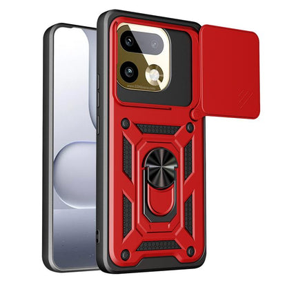 Sliding Camera Cover Design TPU+PC Phone Case, For Realme P4 Power 5G, For Realme C83 5G, For Realme 16 5G, For Realme 16 Pro+ 5G Global, For Realme 16 Pro / 16 Pro+ 5G, For Realme P4x 5G India, For Realme C71 India / Note 70T 4G                       ...