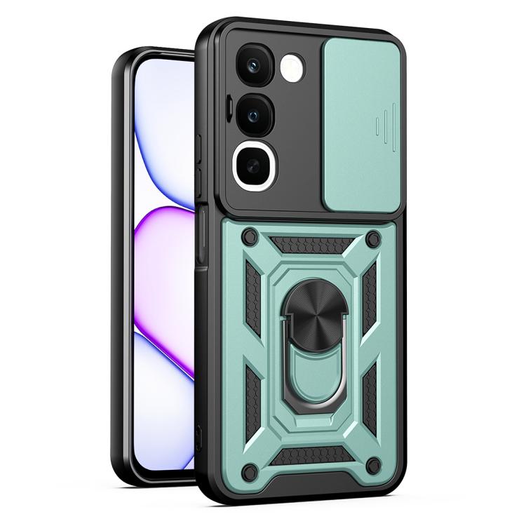 Sliding Camera Cover Design TPU+PC Phone Case, For Realme 16T 5G, For Realme C100i / C100x 4G, For Realme C100 4G, For Realme P4 Power 5G, For Realme C83 5G, For Realme 16 5G, For Realme 16 Pro+ 5G Global, For Realme 16 Pro / 16 Pro+ 5G                ...
