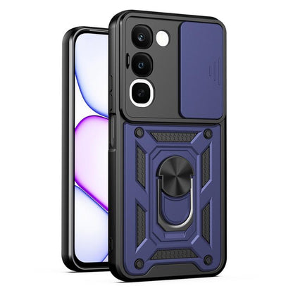 Sliding Camera Cover Design TPU+PC Phone Case, For Realme 16T 5G, For Realme C100i / C100x 4G, For Realme C100 4G, For Realme P4 Power 5G, For Realme C83 5G, For Realme 16 5G, For Realme 16 Pro+ 5G Global, For Realme 16 Pro / 16 Pro+ 5G                ...