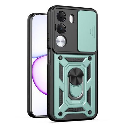 Sliding Camera Cover Design TPU+PC Phone Case, For Realme 16T 5G, For Realme C100i / C100x 4G, For Realme C100 4G, For Realme P4 Power 5G, For Realme C83 5G, For Realme 16 5G, For Realme 16 Pro+ 5G Global, For Realme 16 Pro / 16 Pro+ 5G                ...