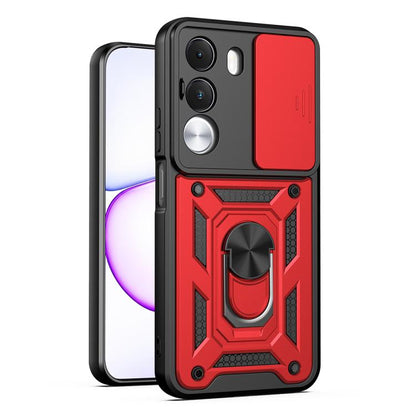Sliding Camera Cover Design TPU+PC Phone Case, For Realme 16T 5G, For Realme C100i / C100x 4G, For Realme C100 4G, For Realme P4 Power 5G, For Realme C83 5G, For Realme 16 5G, For Realme 16 Pro+ 5G Global, For Realme 16 Pro / 16 Pro+ 5G                ...
