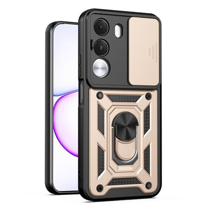 Sliding Camera Cover Design TPU+PC Phone Case, For Realme 16T 5G, For Realme C100i / C100x 4G, For Realme C100 4G, For Realme P4 Power 5G, For Realme C83 5G, For Realme 16 5G, For Realme 16 Pro+ 5G Global, For Realme 16 Pro / 16 Pro+ 5G                ...