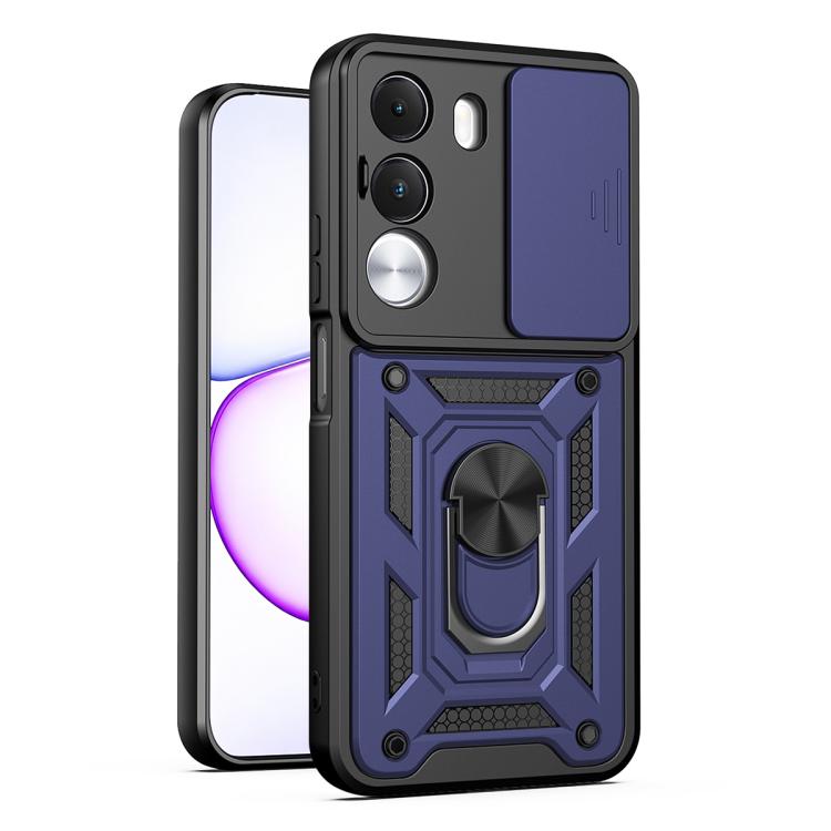 Sliding Camera Cover Design TPU+PC Phone Case, For Realme 16T 5G, For Realme C100i / C100x 4G, For Realme C100 4G, For Realme P4 Power 5G, For Realme C83 5G, For Realme 16 5G, For Realme 16 Pro+ 5G Global, For Realme 16 Pro / 16 Pro+ 5G                ...