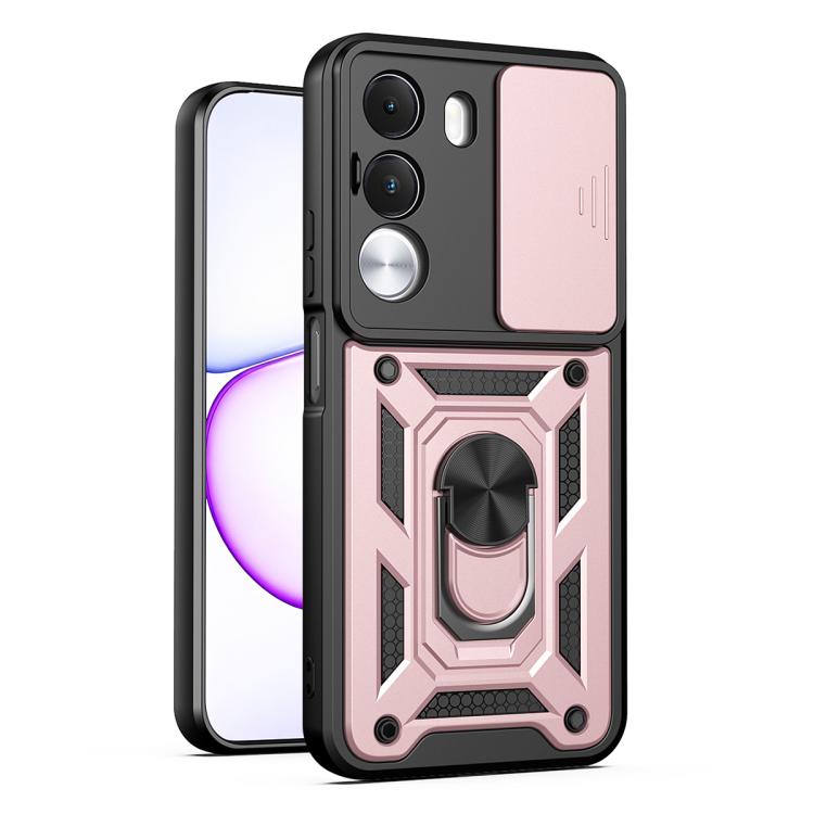 Sliding Camera Cover Design TPU+PC Phone Case, For Realme 16T 5G, For Realme C100i / C100x 4G, For Realme C100 4G, For Realme P4 Power 5G, For Realme C83 5G, For Realme 16 5G, For Realme 16 Pro+ 5G Global, For Realme 16 Pro / 16 Pro+ 5G                ...