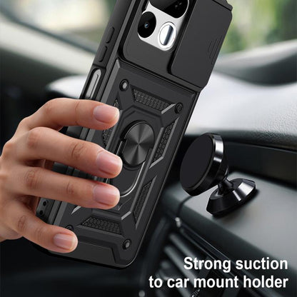 Sliding Camera Cover Design TPU+PC Phone Case, For Realme 16T 5G, For Realme C100i / C100x 4G, For Realme C100 4G, For Realme P4 Power 5G, For Realme C83 5G, For Realme 16 5G, For Realme 16 Pro+ 5G Global, For Realme 16 Pro / 16 Pro+ 5G                ...