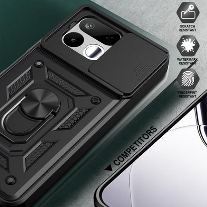 Sliding Camera Cover Design TPU+PC Phone Case, For Realme 16T 5G, For Realme C100i / C100x 4G, For Realme C100 4G, For Realme P4 Power 5G, For Realme C83 5G, For Realme 16 5G, For Realme 16 Pro+ 5G Global, For Realme 16 Pro / 16 Pro+ 5G                ...