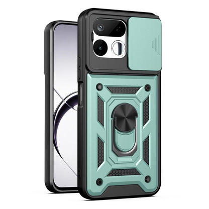 Sliding Camera Cover Design TPU+PC Phone Case, For Realme 16T 5G, For Realme C100i / C100x 4G, For Realme C100 4G, For Realme P4 Power 5G, For Realme C83 5G, For Realme 16 5G, For Realme 16 Pro+ 5G Global, For Realme 16 Pro / 16 Pro+ 5G                ...