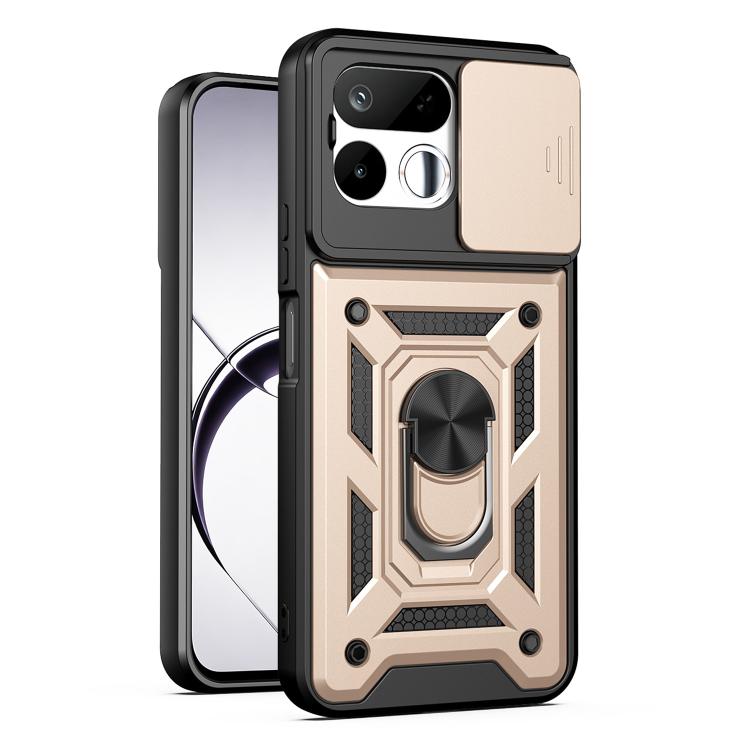 Sliding Camera Cover Design TPU+PC Phone Case, For Realme 16T 5G, For Realme C100i / C100x 4G, For Realme C100 4G, For Realme P4 Power 5G, For Realme C83 5G, For Realme 16 5G, For Realme 16 Pro+ 5G Global, For Realme 16 Pro / 16 Pro+ 5G                ...