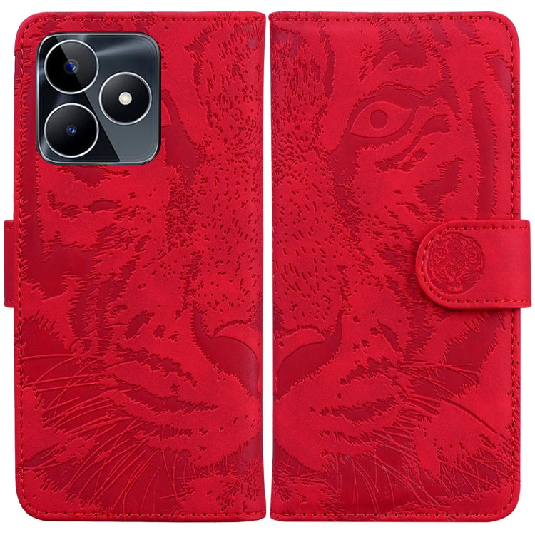 Tiger Embossing Pattern Flip Leather Phone Case, For Realme 12 Pro+ Global, For Realme C67 4G Global, For Realme 11 4G Global, For Realme 11 5G/Narzo 60 India Version, For Realme 11 5G Global, For Realme 11 Pro / 11 Pro+ / Narzo 60 Pro                 ...