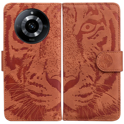 Tiger Embossing Pattern Flip Leather Phone Case, For Realme 12 Pro+ Global, For Realme C67 4G Global, For Realme 11 4G Global, For Realme 11 5G/Narzo 60 India Version, For Realme 11 5G Global, For Realme 11 Pro / 11 Pro+ / Narzo 60 Pro                 ...
