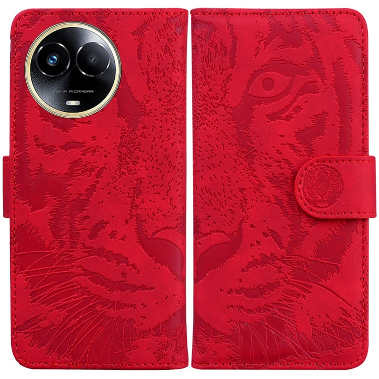 Tiger Embossing Pattern Flip Leather Phone Case, For Realme 12 Pro+ Global, For Realme C67 4G Global, For Realme 11 4G Global, For Realme 11 5G/Narzo 60 India Version, For Realme 11 5G Global, For Realme 11 Pro / 11 Pro+ / Narzo 60 Pro                 ...