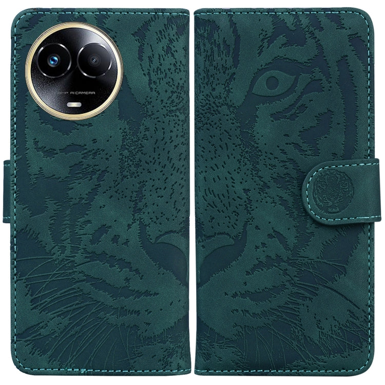 Tiger Embossing Pattern Flip Leather Phone Case, For Realme 12 Pro+ Global, For Realme C67 4G Global, For Realme 11 4G Global, For Realme 11 5G/Narzo 60 India Version, For Realme 11 5G Global, For Realme 11 Pro / 11 Pro+ / Narzo 60 Pro                 ...