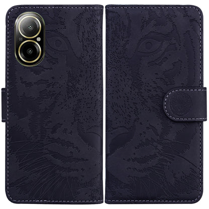 Tiger Embossing Pattern Flip Leather Phone Case, For Realme 12 Pro+ Global, For Realme C67 4G Global, For Realme 11 4G Global, For Realme 11 5G/Narzo 60 India Version, For Realme 11 5G Global, For Realme 11 Pro / 11 Pro+ / Narzo 60 Pro                 ...