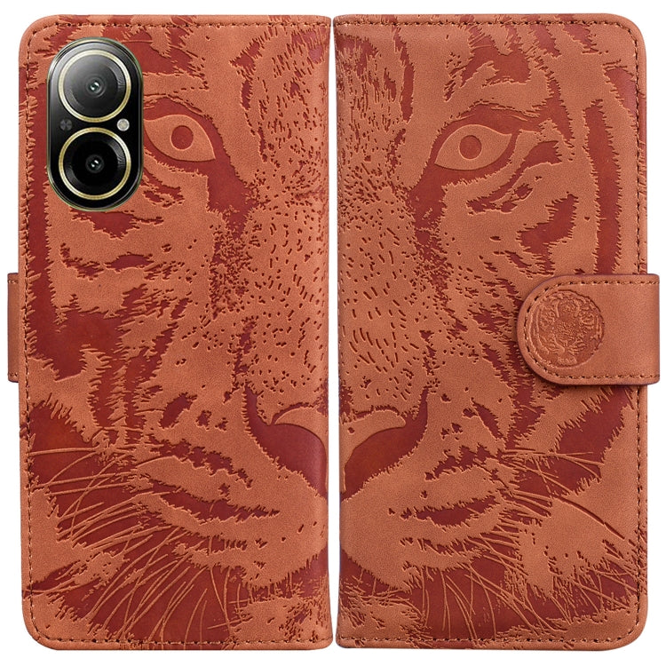 Tiger Embossing Pattern Flip Leather Phone Case, For Realme 12 Pro+ Global, For Realme C67 4G Global, For Realme 11 4G Global, For Realme 11 5G/Narzo 60 India Version, For Realme 11 5G Global, For Realme 11 Pro / 11 Pro+ / Narzo 60 Pro                 ...