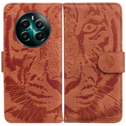 Tiger Embossing Pattern Flip Leather Phone Case, For Realme 16 5G, For Realme 16 Pro+ 5G, For Realme 16 Pro 5G, For Realme 15T 5G, For Realme Narzo 80 Lite 4G / C71 India, For Realme 15 5G / Realme 15 Pro 5G, For Realme 14, For Realme Neo7 SE          ...