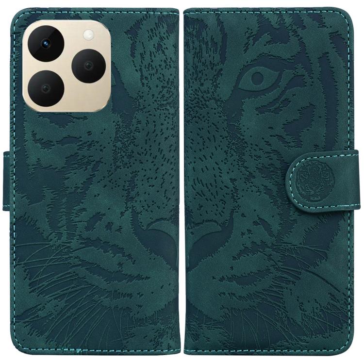 Tiger Embossing Pattern Flip Leather Phone Case, For Realme 16 5G, For Realme 16 Pro+ 5G, For Realme 16 Pro 5G, For Realme 15T 5G, For Realme Narzo 80 Lite 4G / C71 India, For Realme 15 5G / Realme 15 Pro 5G, For Realme 14, For Realme Neo7 SE          ...