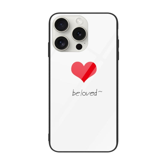 Colorful Painted Glass Phone Case, For iPhone 16 Pro Max, For iPhone 16 Pro, For iPhone 16 Plus, For iPhone 16, For iPhone 15 Pro Max, For iPhone 15 Pro