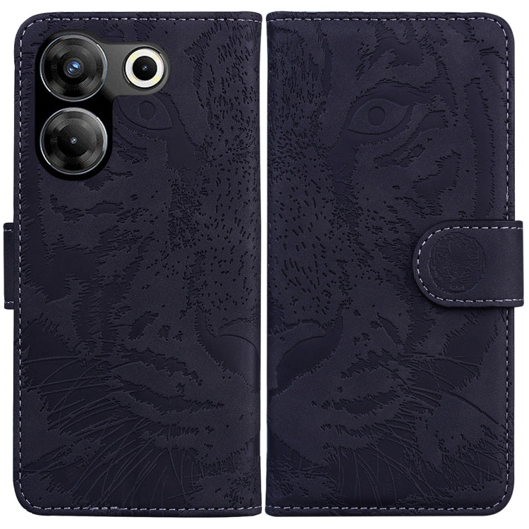 Tiger Embossing Pattern Flip Leather Phone Case, For Tecno Pova 5 Pro, For Tecno Pova Neo 3, For Tecno Camon 20 Premier 5G, For Tecno Camon 20 Pro 4G / 20