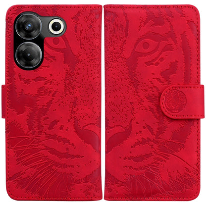 Tiger Embossing Pattern Flip Leather Phone Case, For Tecno Pova 5 Pro, For Tecno Pova Neo 3, For Tecno Camon 20 Premier 5G, For Tecno Camon 20 Pro 4G / 20
