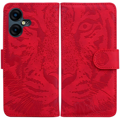 Tiger Embossing Pattern Flip Leather Phone Case, For Tecno Pova 5 Pro, For Tecno Pova Neo 3, For Tecno Camon 20 Premier 5G, For Tecno Camon 20 Pro 4G / 20