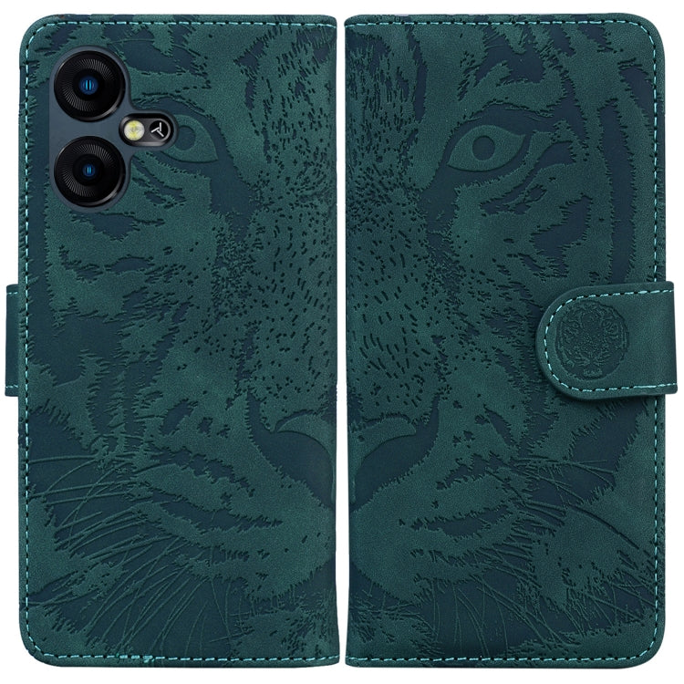 Tiger Embossing Pattern Flip Leather Phone Case, For Tecno Pova 5 Pro, For Tecno Pova Neo 3, For Tecno Camon 20 Premier 5G, For Tecno Camon 20 Pro 4G / 20