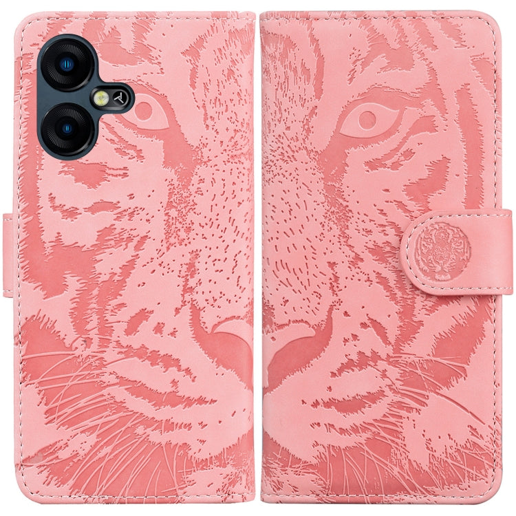 Tiger Embossing Pattern Flip Leather Phone Case, For Tecno Pova 5 Pro, For Tecno Pova Neo 3, For Tecno Camon 20 Premier 5G, For Tecno Camon 20 Pro 4G / 20