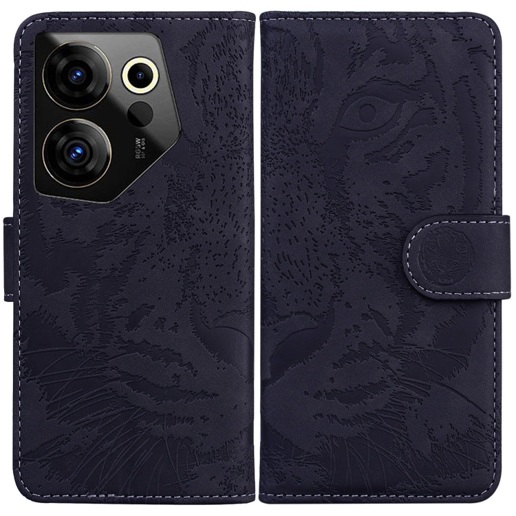 Tiger Embossing Pattern Flip Leather Phone Case, For Tecno Pova 5 Pro, For Tecno Pova Neo 3, For Tecno Camon 20 Premier 5G, For Tecno Camon 20 Pro 4G / 20