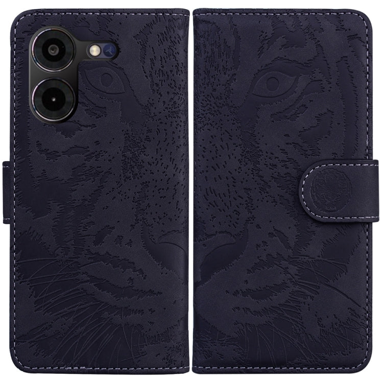 Tiger Embossing Pattern Flip Leather Phone Case, For Tecno Pova 5 Pro, For Tecno Pova Neo 3, For Tecno Camon 20 Premier 5G, For Tecno Camon 20 Pro 4G / 20