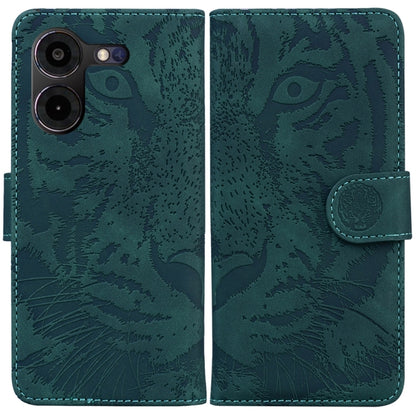 Tiger Embossing Pattern Flip Leather Phone Case, For Tecno Pova 5 Pro, For Tecno Pova Neo 3, For Tecno Camon 20 Premier 5G, For Tecno Camon 20 Pro 4G / 20