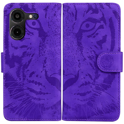 Tiger Embossing Pattern Flip Leather Phone Case, For Tecno Pova 5 Pro, For Tecno Pova Neo 3, For Tecno Camon 20 Premier 5G, For Tecno Camon 20 Pro 4G / 20