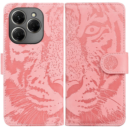 Tiger Embossing Pattern Flip Leather Phone Case, For Tecno Pop 10 / Spark Go 2 4G, For Tecno Camon 40 Pro 4G, For Tecno Camon 40, For Tecno Pop 9 5G / Spark 30C 5G, For Tecno Camon 30S / Camon 30S Pro, For Tecno Spark 30 Pro, For Tecno Spark 30 4G     ...