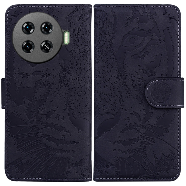 Tiger Embossing Pattern Flip Leather Phone Case, For Tecno Pop 10 / Spark Go 2 4G, For Tecno Camon 40 Pro 4G, For Tecno Camon 40, For Tecno Pop 9 5G / Spark 30C 5G, For Tecno Camon 30S / Camon 30S Pro, For Tecno Spark 30 Pro, For Tecno Spark 30 4G     ...